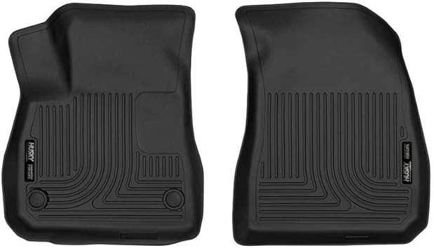 Husky Liners X-act Contour Floor Mats | Fits 2016 - 2024 Chevrolet Malibu | Front Row, 2-pc Black - 52271