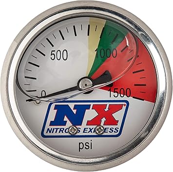 Nitrous Express Nitros Express 15509 Nitrous Pressure Gauge -4