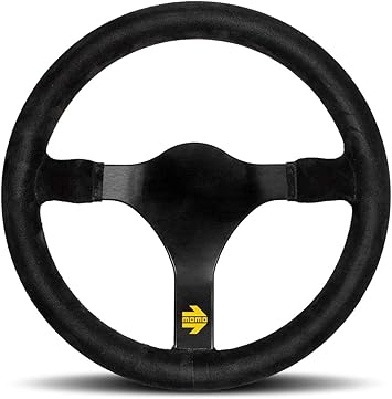 Momo R1930/32S Steering Wheel (MOD 31 Black Suede), 1 Pack