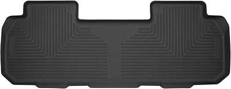 Husky Liners Weatherbeater Floor Mats | Fits 2018 - 2024 Buick Enclave & Chevrolet Traverse (2024 Limited Only) | 2nd Row, 1-pc Black - 14251