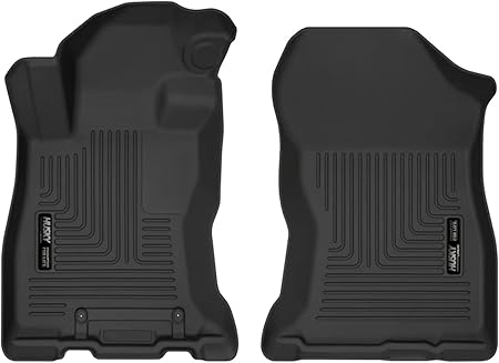 Husky Liners X-act Contour Floor Mats | Fits 2019-2024 Subaru Forester | Front Row, 2-pc Black - 54731