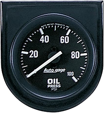 AUTO METER 2332 Autogage Oil Pressure Gauge Panel 2.3125 in.