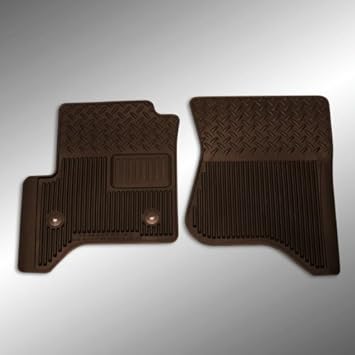 General Motors Accessories 19302936 First-Row Premium All-Weather Floor Mats in Cocoa