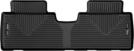 Husky Liners X-act Contour Floor Mats | Fits 2018-2024 GMC Terrain, Chevrolet Equinox | 2nd Row, 1-pc Black - 54621