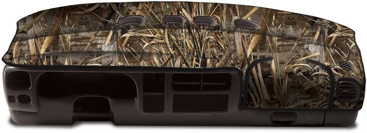 Skanda Dash Cover Mat Pad Custom Designed for Select Nissan Titan Dashboards: Velour Material, Realtree MAX-5