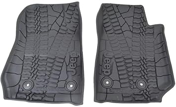 Mopar 82213861 Black All-Weather Floor Mat