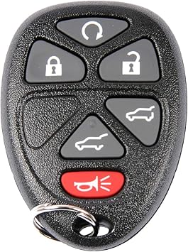 GM Genuine Parts 22951510 6 Button Keyless Entry Remote Key Fob