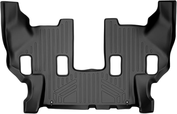 SMARTLINER Custom Fit Floor Mats 3rd Row Liner Black for 2017-2021 Nissan Armada / 2011-2013 Infiniti QX56 / 2014-2021 QX80