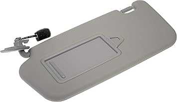 Dorman 74207 Driver Side Sun Visor Compatible with Select Hyundai Models, Grey