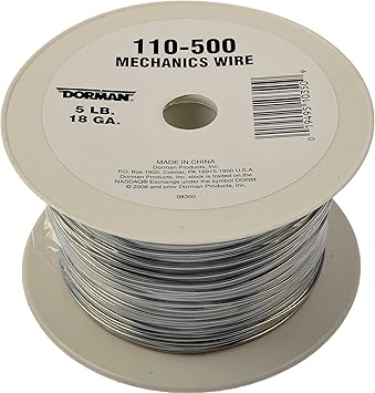 Dorman 110-500 18 Gauge 5 Pound Spool Mechanics Wire, 830 Feet