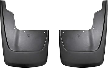 Husky Liners — Front Mud Guards | Fits 2020-2024 Chevrolet Silverado 2500/3500 HD - Black, 2 Pc | 58281