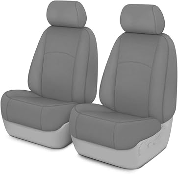 Covercraft Carhartt SeatSaver Custom Seat Covers | SSC2459CAGY | 1st Row Bucket Seats | Compatible with Select Dodge Ram Models, Gravel