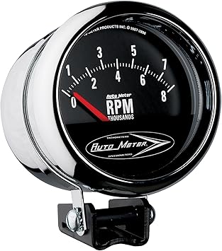 AUTO METER 2897 Performance Street Tachometer, 3.750 in.