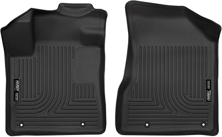 Husky Liners Weatherbeater Floor Mats | Fits 2015-2024 Nissan Murano | Front Row, 2-pc Black - 18611