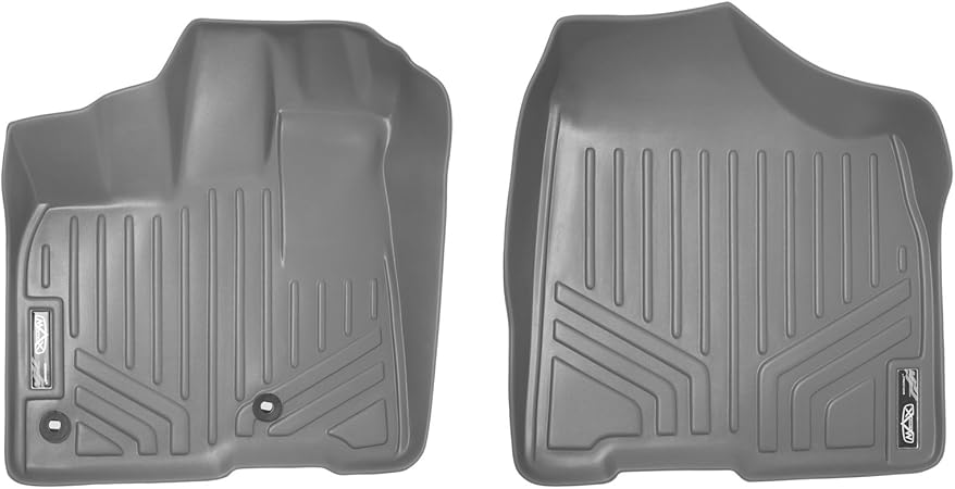 SMARTLINER Custom Fit Floor Mats 1st Row Liner Set Grey for 2013-2020 Toyota Sienna - All Models