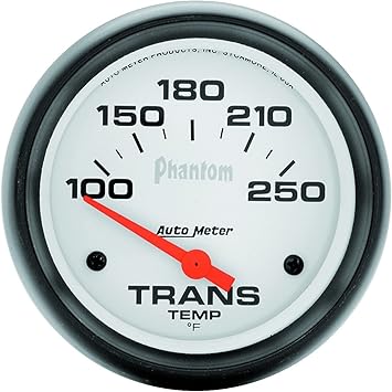 Auto Meter 5857 Phantom Electric Transmission Temperature Gauge