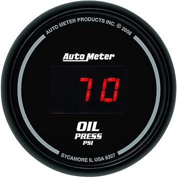 Auto Meter 6327 Sport Comp Digital 2-1/16