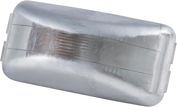 Grote 60261 Small Rectangular License Light,Silver