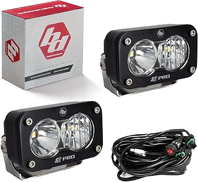 Baja Designs 48-7803 S2 Pro Driving/Combo LED Light Bar, Pair