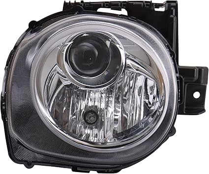 TRQ Right Headlight Assembly Compatible with 2015-2017 Nissan Juke