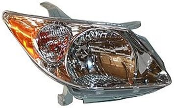 TYC Right Headlight Assembly Compatible with 2005-2008 Pontiac Vibe