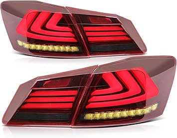 SCITOO For Honda Accord 2013-2015 Tail Lights Driver and Passenger Side