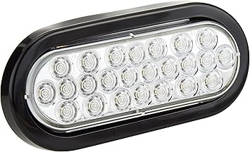 Buyers Products 5626324 6 Inch Clear Oval Backup Light Kit With 24 LEDs