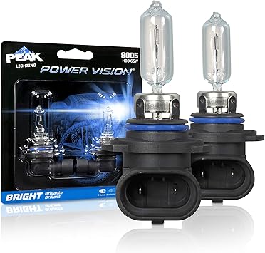 PEAK Power Vision Automotive High Performance 9005/HB3 65W Headlights (2 Pack)