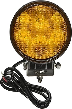 Buyers Products - 8891015 Post-Mounted 4.5 Inch LED Strobe Light, Amber