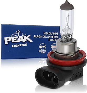 PEAK H16 OE Standard Halogen Replacement Headlight Bulb