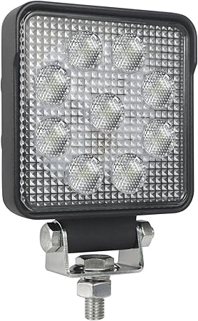 HELLA 357103002 ValueFit 4 Square 1.0 LED Close Range Worklight ,Black