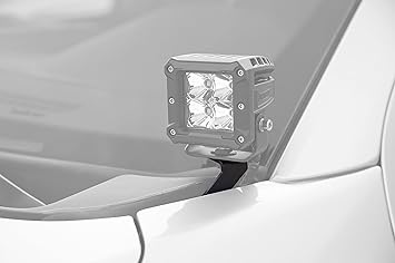 Dee Zee DZ1071 Ditch Light Bracket Silverado 2019+,Black