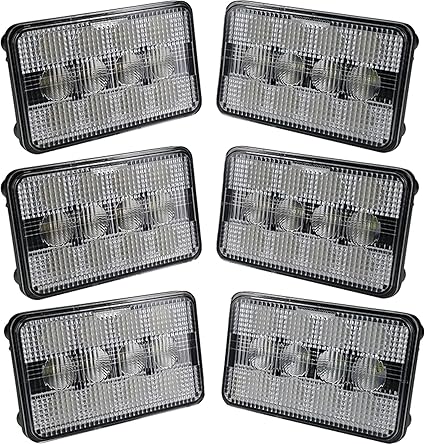 TIGERLIGHTS Tiger Lights TL2388-KIT 12V, 360 Watts LED Cab Light Kit Compatible With/Replacement For Case/IH 2144, 2166, 2188, 2344, 2366 30 Amps, Flood/Spot Combo Off-Road Light