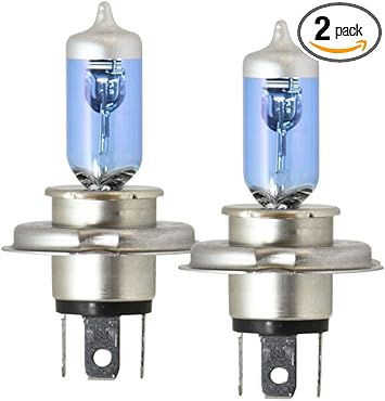 Piaa 23-10104 Xtreme White Hybrid H4 Bulb (3900K - 12V 60/55W), 2 Pack