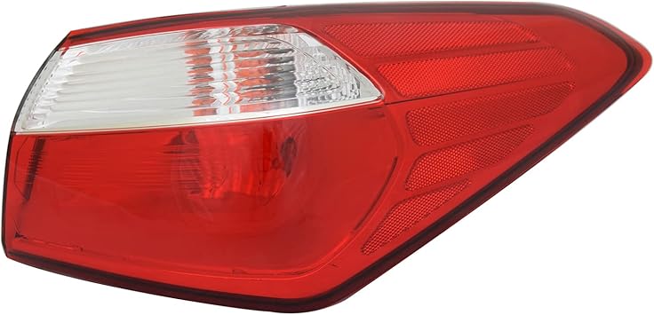 TYC Right Tail Light Assembly Compatible with 2014-2016 Kia Forte