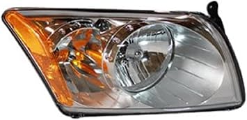 TYC Right Headlight Assembly Compatible with 2007-2012 Dodge Caliber