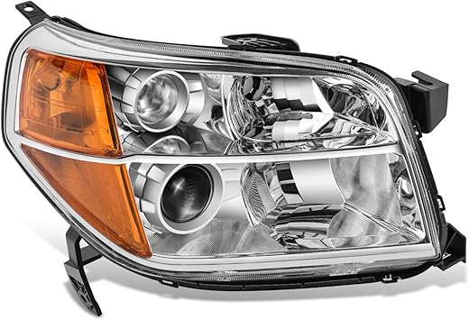 DNA MOTORING Right OE Style Projector Headlight Compatible with 2006-2008 Honda Pilot,OEM-HL-0208-R