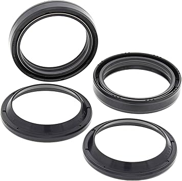 All Balls Racing 56-140 Fork and Dust Seal Kit Compatible with/Replacement for Kawasaki KX 125, KX 500, KX 250 1989