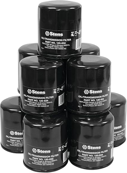 Stens 120-990 Oil Filter Shop Pack Compatible with: Kawasaki FH381-721V 063-2090-00, 063-8017-00, 070185D, 070185GS, 100806, 1016467, 108-3842, 122-0737, 122-0737-03, 12499-32430