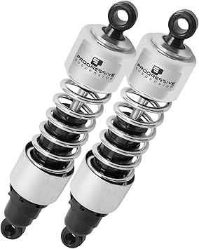 Progressive Suspension 412-4076C Chrome 12.5