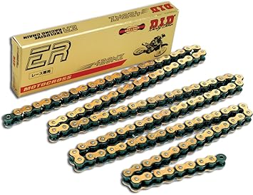 DID (428NZ-136) Gold 136 Link High Performance NZ Series Non-O-Ring Chain with Connecting Link