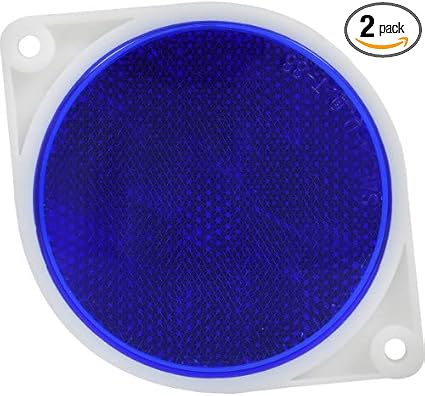 Hillman 844011 Adhesive Reflector Blue (3