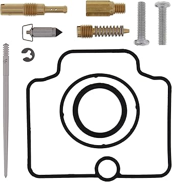 All Balls Racing 26-1398 Carburetor Rebuild Kit Compatible with/Replacement For Kawasaki KX 100 1998-2000