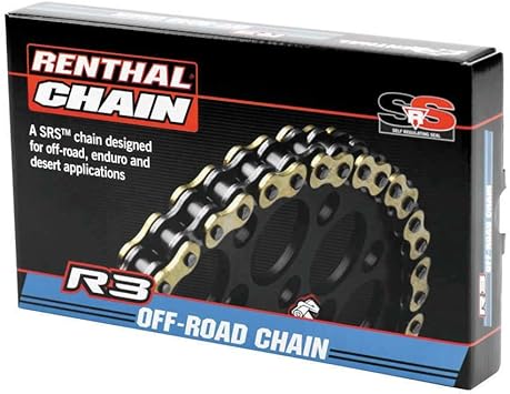 Renthal C413 R3-3 SRS Off Road O-Ring Chain, 520 x 114 Links with Connecting Link