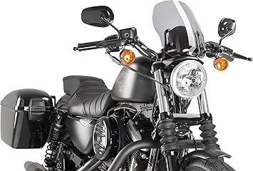 Puig 9283H New Generation Windshield Harley Sportster C/Light Smoke (Custom 04-17 / Iron 09-17 / 883R 02-17 / NIGHTSTER 08-17 / Superlow 11-17)