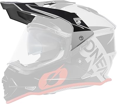 O'Neal Sierra Helmet R Visor Black/Red, One Size