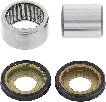 All Balls Racing 29-1002 Offroad Suspension Upper Rear Shock Bearing Kit Compatible with/Replacement for Kawasaki KX80 1998-2000, KX85 2001-2023, KLX150L 2014-2019, KX250 1989-2007, KX450F 2006-2023