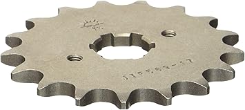 JT Sprockets JTF569.17 17T Steel Front Sprocket , Silver , 17 Tooth