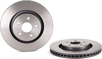 Brembo 09.N212.11 UV Coated vented Front Brake Rotor JEEP OE# 5290733AA