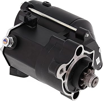 All Balls Racing 80-1009 Sportster Starter - 1.4kw - Black Compatible with/Replacement For Buell Blast 2000-2009, X1 Lightning 2000-2002, XB 12 R Firebolt 2005-2009, XB 12 S Lightning 2005-2009